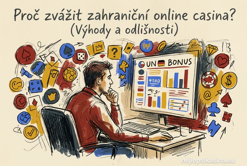 Proč zvážit zahraniční online casina? (Výhody a odlišnosti)